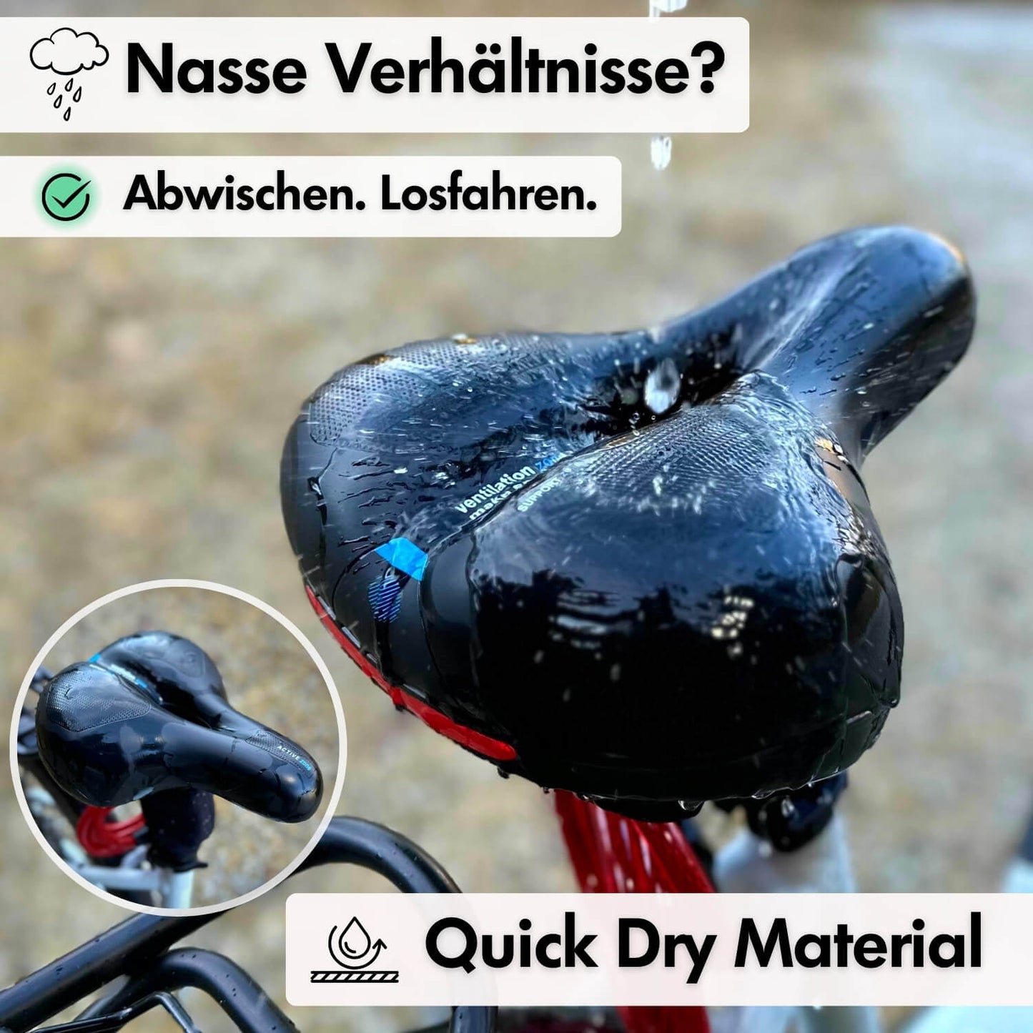 Frendorf | CloudComfort Pro – Endlich Schmerzfrei Radfahren