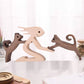 Frendorf | Geschenk für Tierliebhaber - Holzskulptur Tischornamente - Die Liebe zwischen Ihnen und Ihrem pelzigen Freund