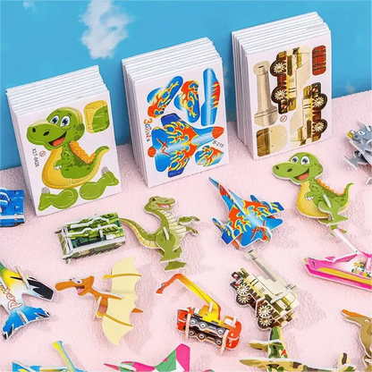 Frendorf | Bildungs-3D-Puzzle-Set für Kinder – Spaß & Lernen kombiniert