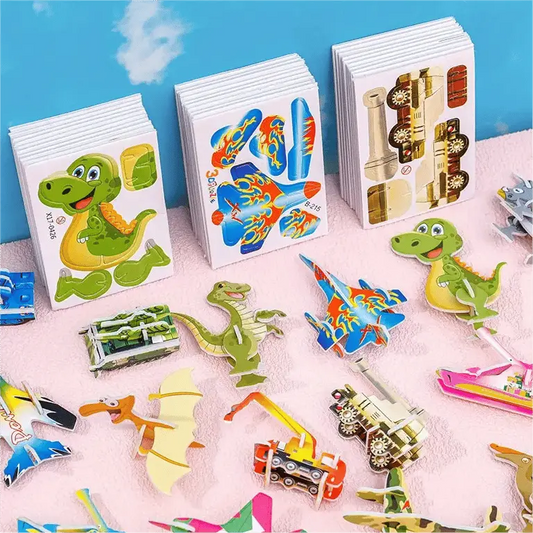 Frendorf | Bildungs-3D-Puzzle-Set für Kinder – Spaß & Lernen kombiniert
