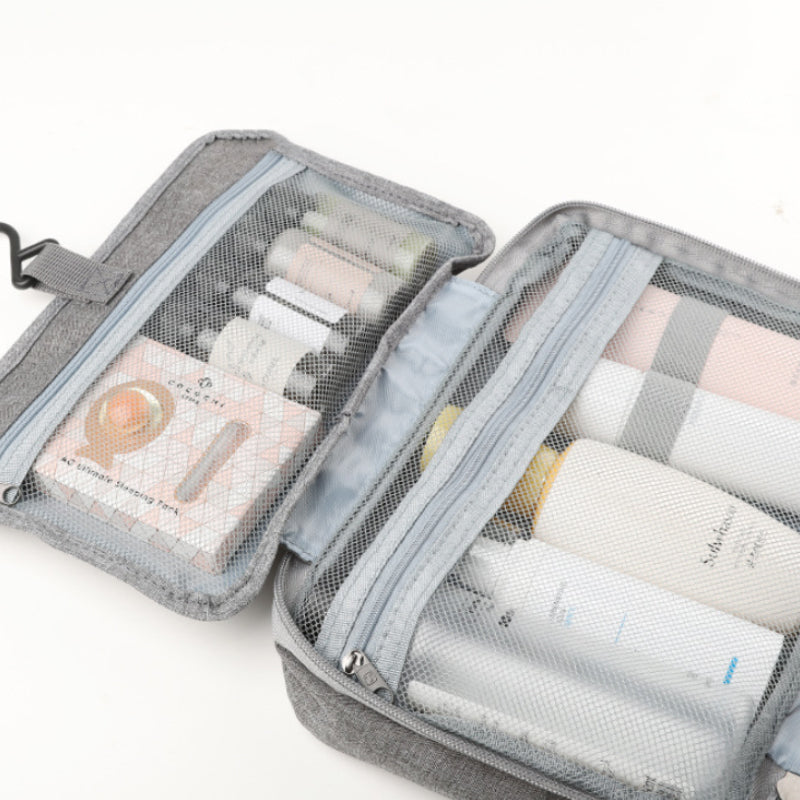 Frendorf | Perfekt für Reisen - Kulturtasche für Damen mit Aufhängehaken