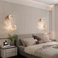 Frendorf | Crystalyn Wandleuchte | Moderner Luxus | Kristall-LED-Design | Dimmbares Licht für Schlafzimmer