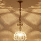 Frendorf | CrystalVive Pendelleuchte | Luxus Kristallkuppel | Moderne 1-Licht Hängelampe | Elegante Beleuchtung für Zuhause