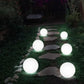 Frendorf | AuraColor Gartenball LED-Beleuchtung – 16 Farben – Kabellos, wetterfest und stimmungsvoll für Garten, Terrasse und Party