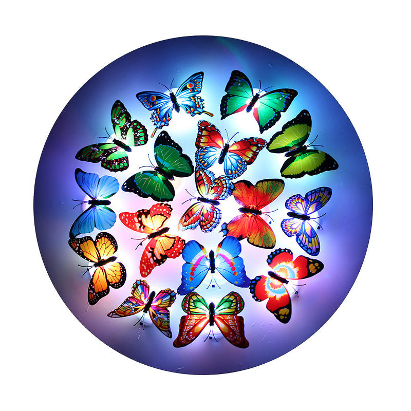 Frendorf | LumiWings - 3D bunte LED Schmetterlings Nachtlichter
