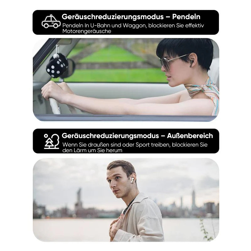 Frendorf | Bluetooth-Ohrhörer mit Geräuschunterdrückung