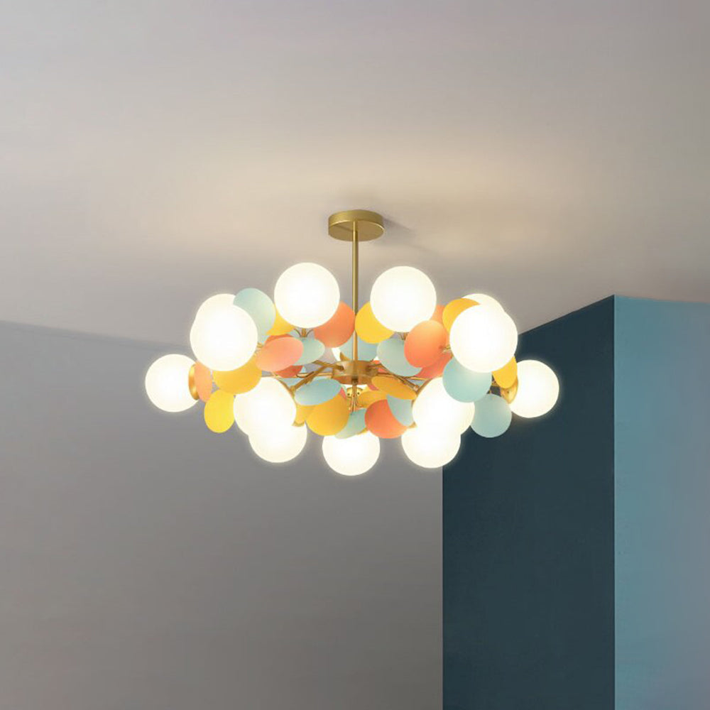 Frendorf | Blumenzweig Kronleuchter Wohnzimmer
