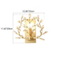 Frendorf | Luminis Wandleuchte | Luxus-Kristall-Design | Blattmotiv | 1-flammig & Modern