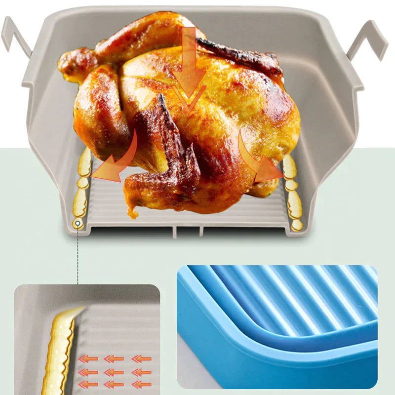 Frendorf | Faltbare Air Fryer Silikon Backform