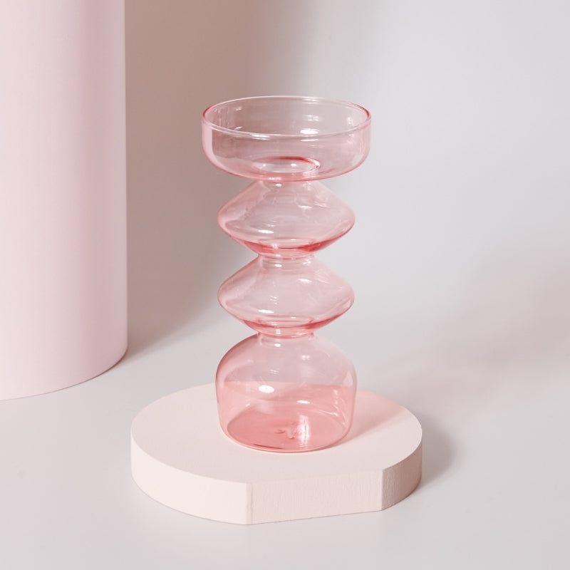 Frendorf | GlassAura - Elegante handgefertigte Glaslichtehalter und Vasen
