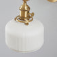 Frendorf | StripoLux Moderne Wandlampe | Minimalistische Keramik-Wandleuchte | Streifendesign | Ambientebeleuchtung