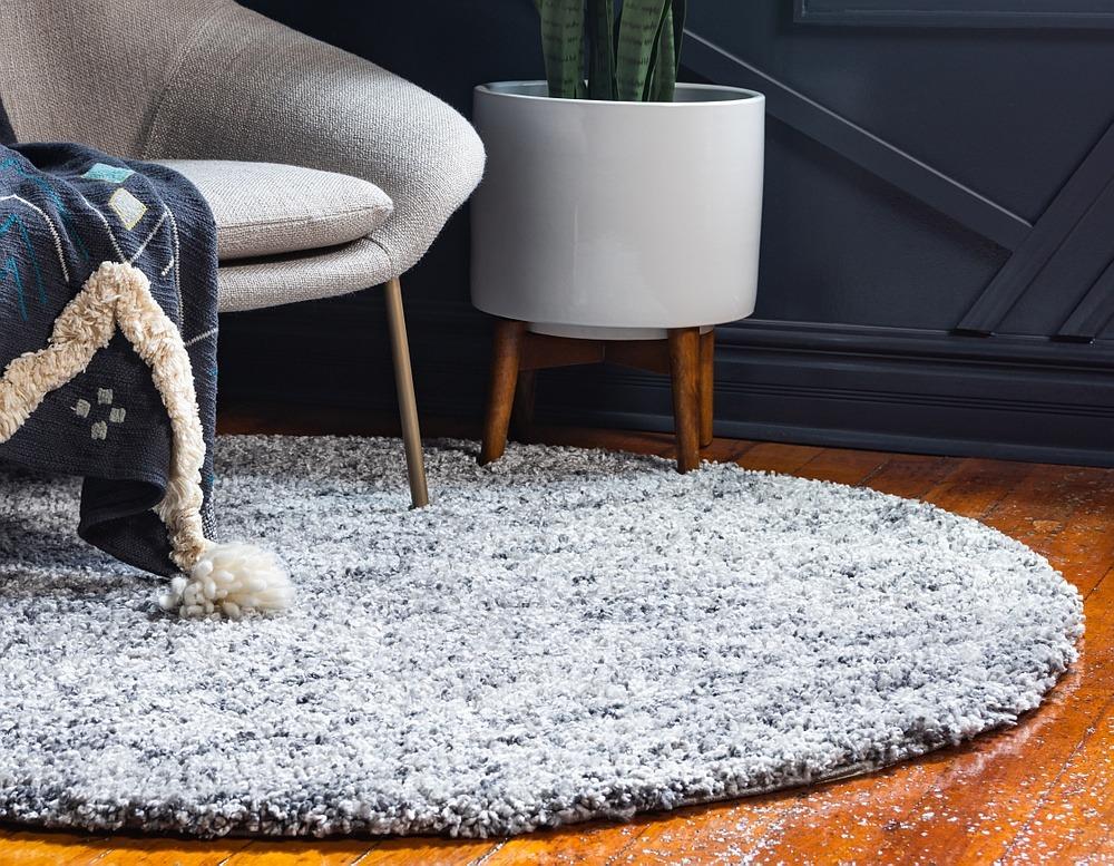 Frendorf | Marlea Hochflor Teppich mit Meliertem Design | Weich & Gemütlich | Perfekt für Wohnzimmer & Schlafzimmer
