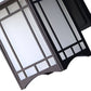 Frendorf | Pavilor Solar Wandlampe | Wasserdicht | Aluminium | Chinesischer Pavillon Stil