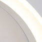 Frendorf | Lumoshelf LED Wandleuchte | Massivholz mit Ablage | Runde Wandlampe | Warm- & Weißlicht