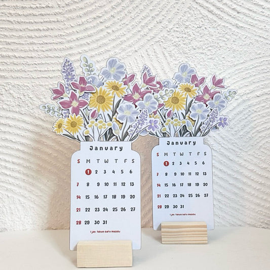 Frendorf | 2024 Bloomy Flowers Tischkalender