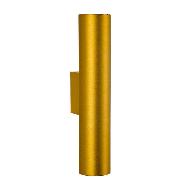 Frendorf | LightVibe Aluminium Wandleuchte Zylinder | 2-flammig | Modernes Design | Innen & Außen