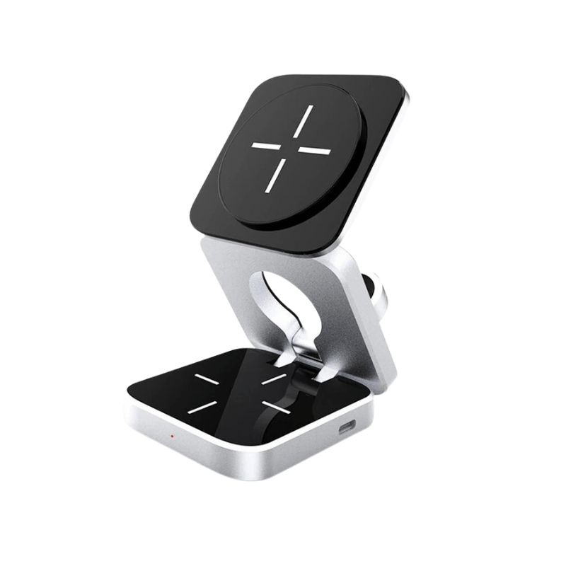 Frendorf | 15 W kabellose Ladestation | 3 in 1 faltbar und tragbar