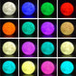Frendorf | 16-Farben Lampe mit Ständer und kabelloser Fernbedienung