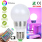 Frendorf | 16 Farben Wechsel LED-Lampen E27 3W RGD Dimmbare Stimmungsbeleuchtung Lampe