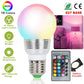 Frendorf | 16 Farben Wechsel LED-Lampen E27 3W RGD Dimmbare Stimmungsbeleuchtung Lampe