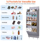 Frendorf | 16 Taschen Schuh-Organizer Über Der Tür 5-stufig mit 6 Haken