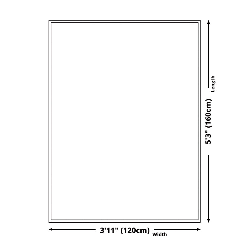 Roter und Beiger Marokkanischer Teppich Polyester Gecheckter und Blumemuster Teppich Waschbar Rutschfeste Rückseite Teppich für das Wohnzimmer