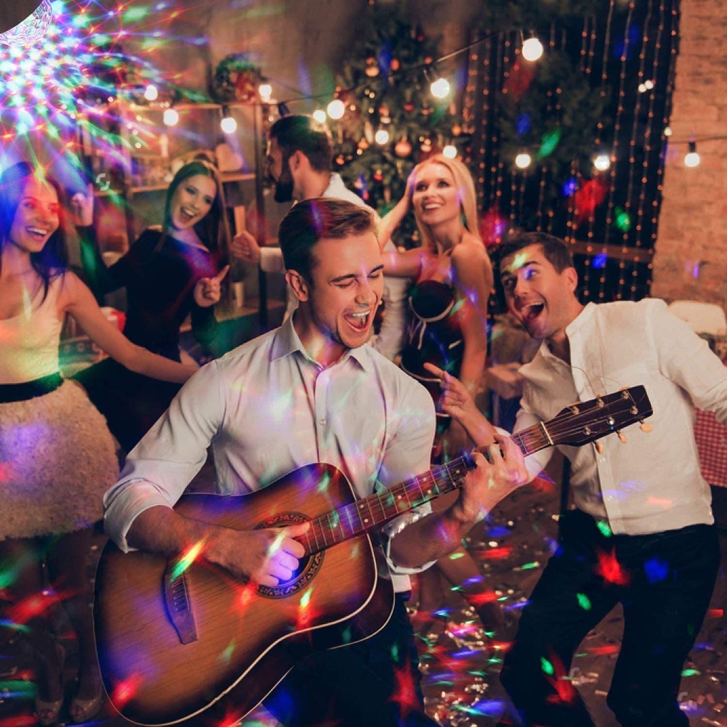 Frendorf | Disco Ball Lampe RGB Rotating LED Party Birne