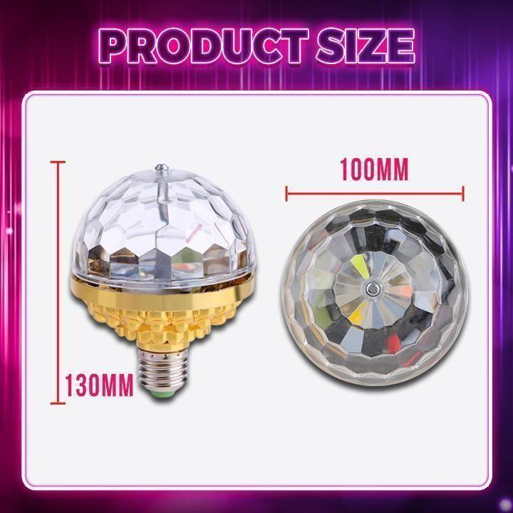 Frendorf | Disco Ball Lampe RGB Rotating LED Party Birne