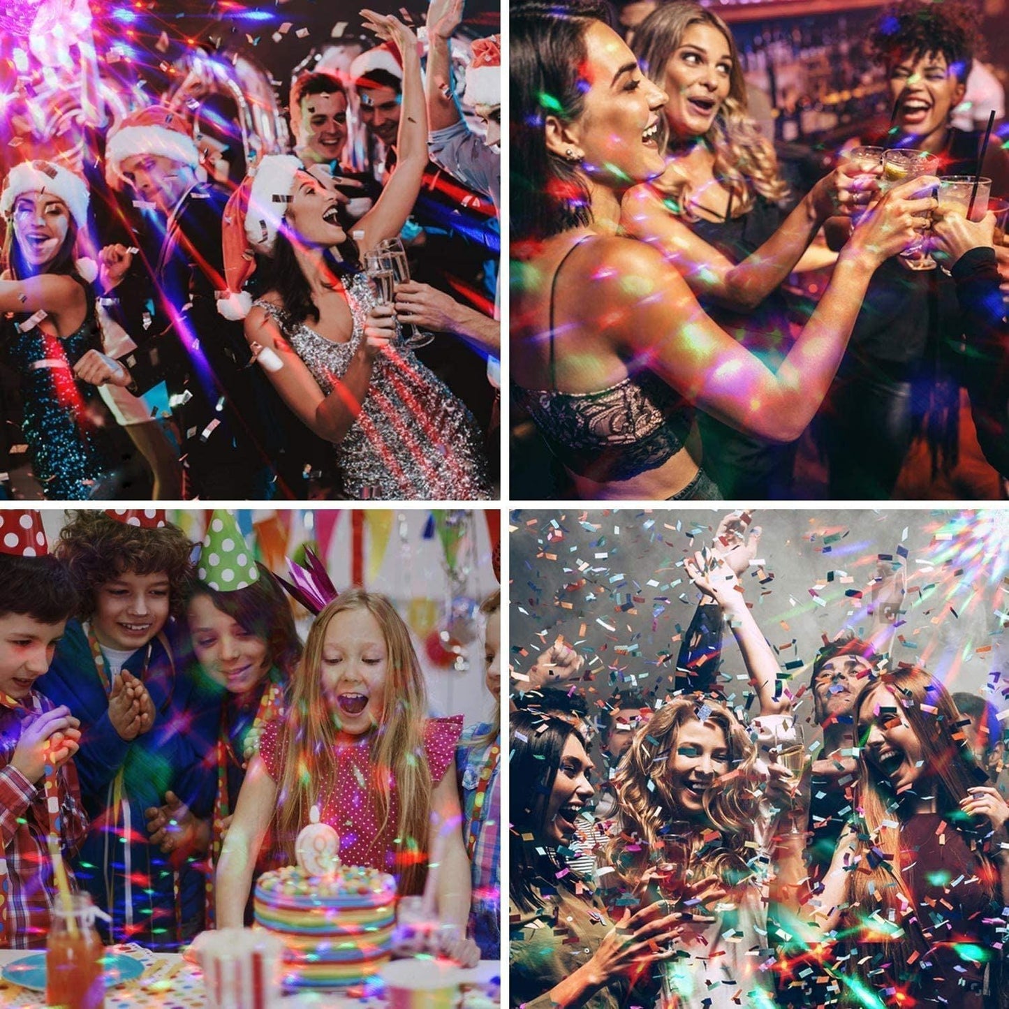 Frendorf | Disco Ball Lampe RGB Rotating LED Party Birne