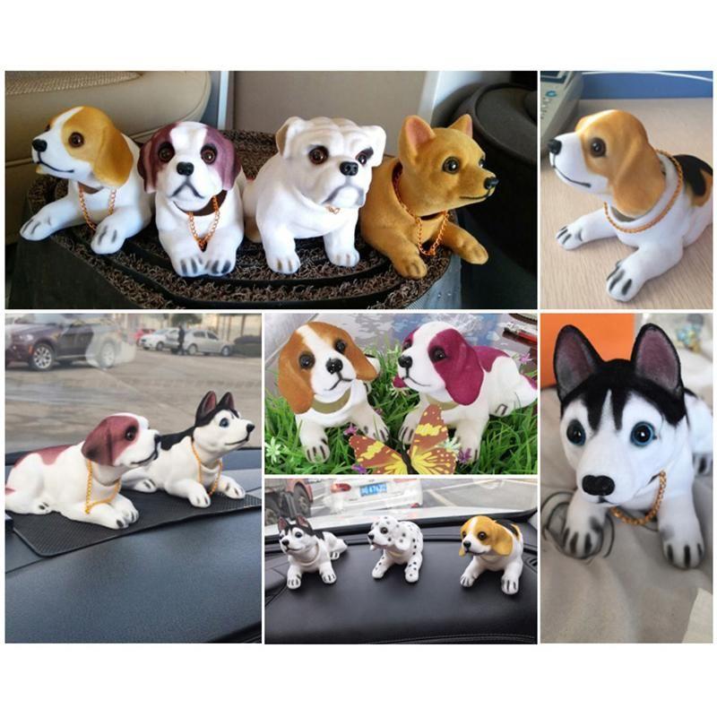 Frendorf | Auto Ornamente Kopfschüttelnder Hund