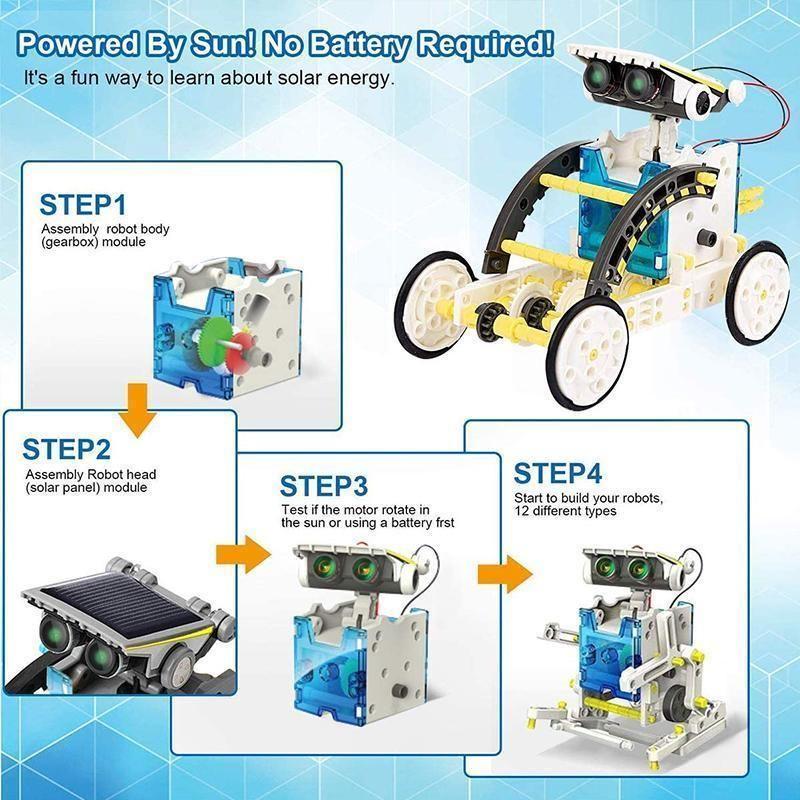 Frendorf | 13-in-1 Bildungs-Solar-Roboter-Spielzeuge