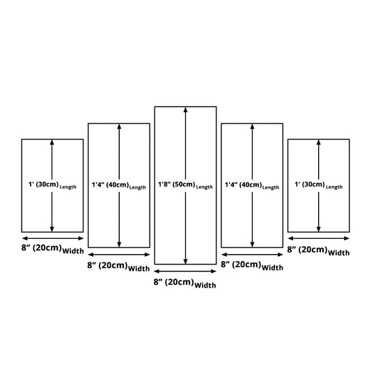 Frendorf | Blaue moderne Leinwandkunst Schmetterlinge an der verrotteten Baumstamm Wanddekoration für das Wohnzimmer