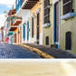 Frendorf | Waterproof Colored Houses Mural Modern Non-Woven Wall Decoration, Custom Available