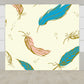 Frendorf | Natuur Vogel Veren Muurbehang Hedendaagse Non-Woven Wandbekleding in Zachte Kleur