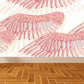 Frendorf | Non-Woven Decoratieve Wandmuur Modern Vogelvleugels Wandbekleding voor Meisjes Slaapkamer