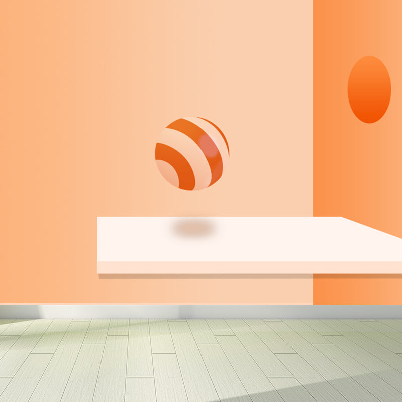 Frendorf | 3D Computer Graphics Ball Mural Wallpaper Neuheit Vliesmaterial Wandverkleidung