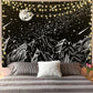 Himmlisches Mandala Wandbehang für elegante Wohnakzente - Schwarz-weißer Sonne & Mond Wandbehang für Schlafzimmer und darüber hinaus