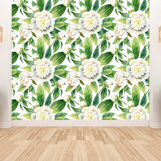 Blossom Pattern Wandmural Tropisch Waschbar Wohnzimmer Wandverkleidung, Personalisieren