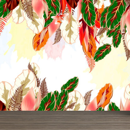 Frendorf | Botanische Wandtapete Tropische Dekorative Esszimmer Wandverkleidung, Individuell Bedruckt
