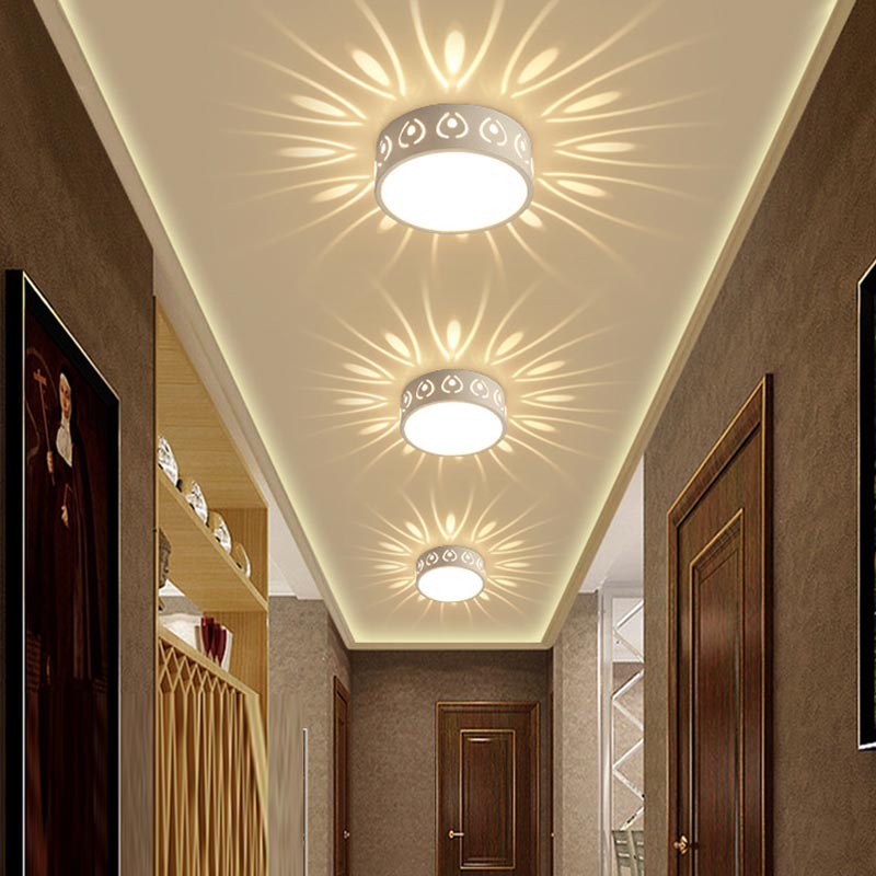 Frendorf - Stilvolle Moderne LED Deckenleuchte für Eingang, Flur und Balkon