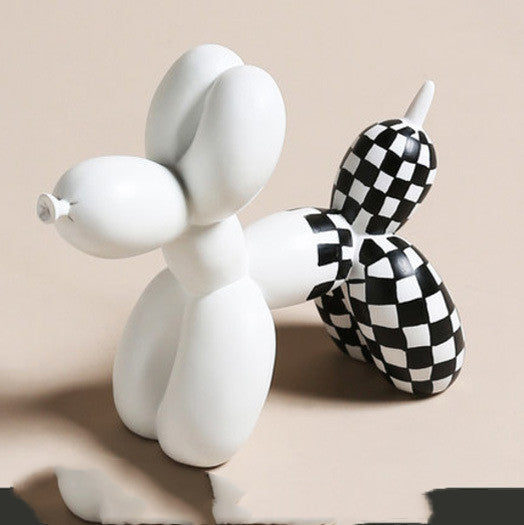 Monochrome Ballonhund