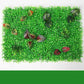 Verdant Oasis Botanisches Panel - Premium-Kunststoff-Blumenwandkunst