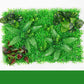 Verdant Oasis Botanisches Panel - Premium-Kunststoff-Blumenwandkunst
