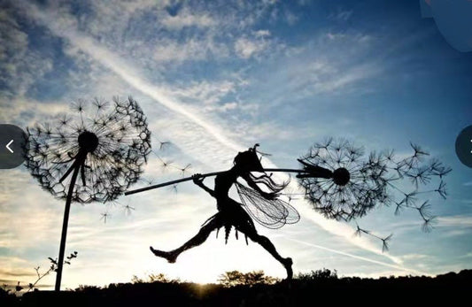 Frendorf | Blumenfee Garten Miniatur Skulpturen Feengarten mythische Fee