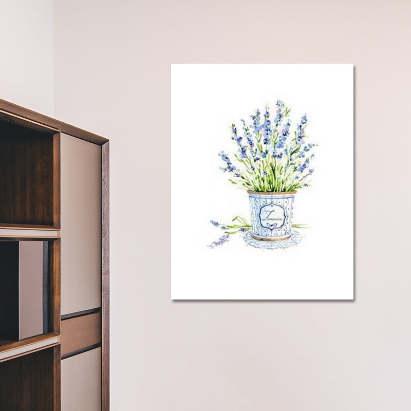 Bonsai Wandkunst Druck in grüner Leinwand Gemachte Wanddekoration für Hausinterieur, Texturiert