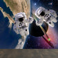 Frendorf | Große Space Shuttle Wandmural Tapete dekorative fiktive Wohnzimmerwandverkleidung