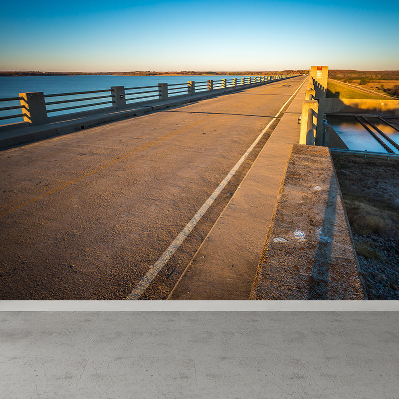 Frendorf | Verschillende Highway View Muur Fotobehang Hedendaags Non-Woven Materiaal Wandbedekking