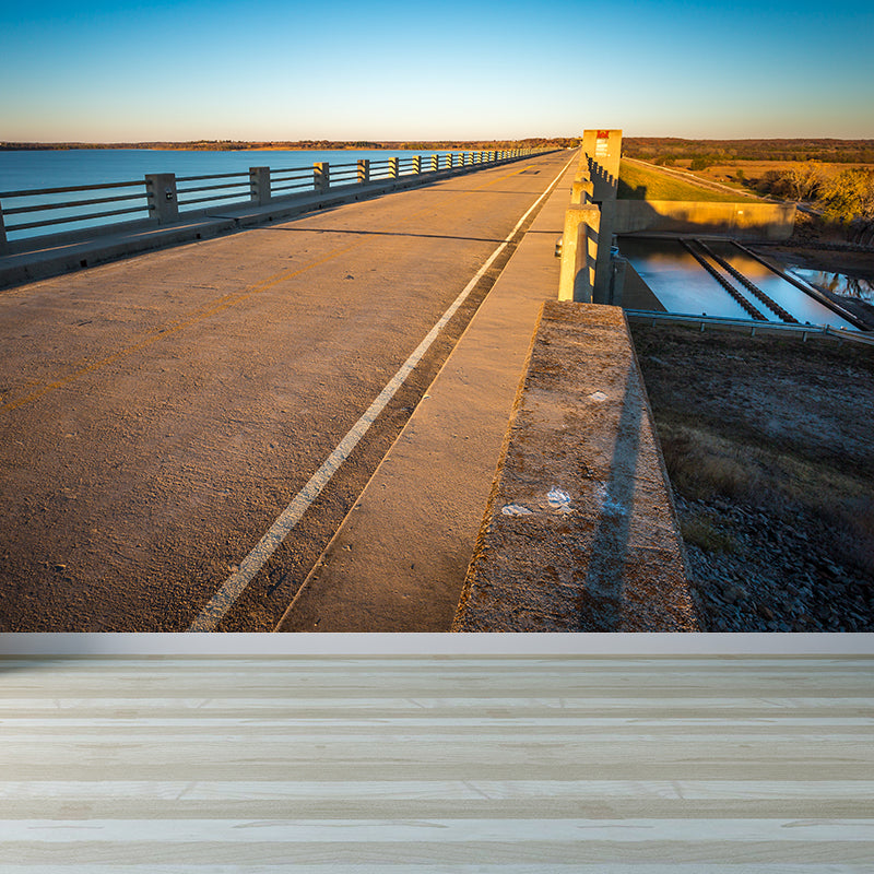 Frendorf | Verschillende Highway View Muur Fotobehang Hedendaags Non-Woven Materiaal Wandbedekking