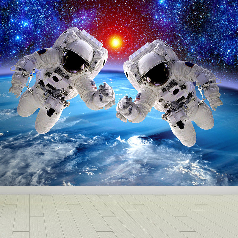 Frendorf | Haus Dekor Astronomie Wandaufkleber Personalisierte Futuristische Wandkunst für Gästezimmer