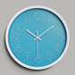 Einfaches Design 3D Lautloser Klassenraum-Wanduhr 30 cm